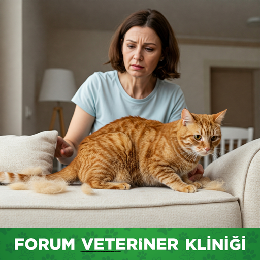 Kedilerde tüy dökülmesi